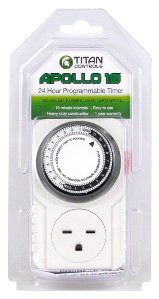 Titan Controls Timer Mechanical Apollo 10