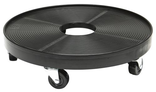 Plant Dolly Plant Dolly Black 16 in Round