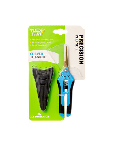HydroFarm HydroFarm Scissors Curved Titanium