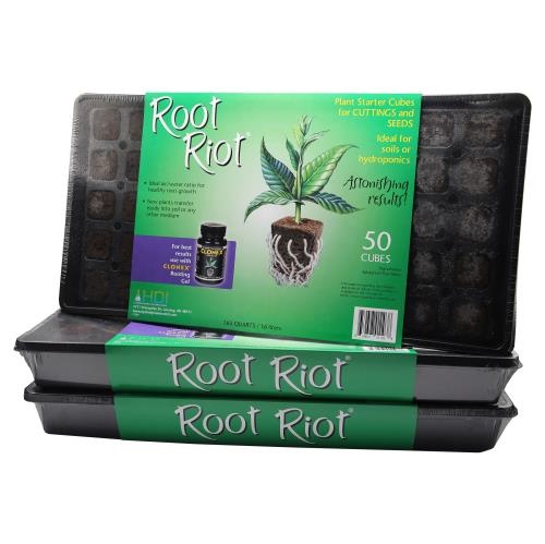 Hydro Dynamics International Root Riot Cube Tray 50 Cube