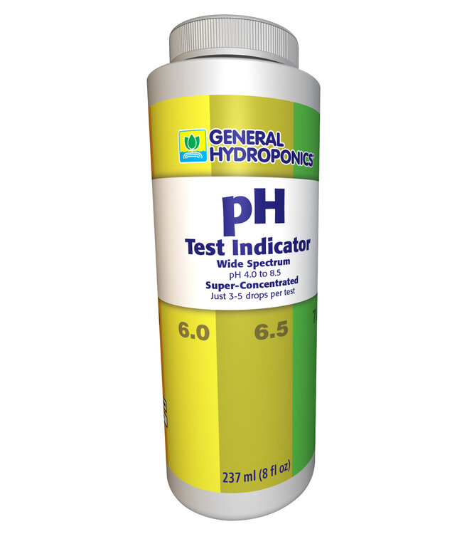 General Hydroponics GH pH Test Indicator 8 OZ