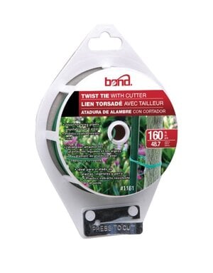 Bond Twist Tie w/Cutter 164'