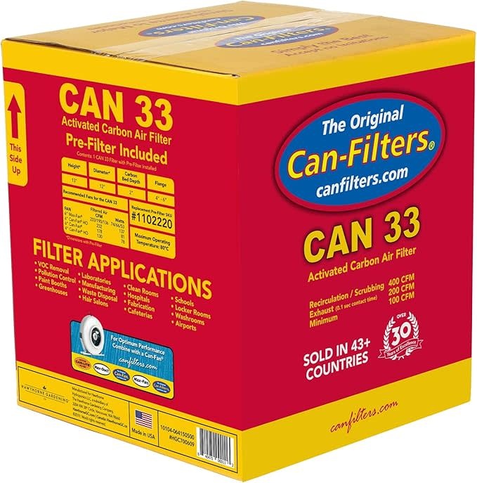 Can Filter Carbon Filter Can 33