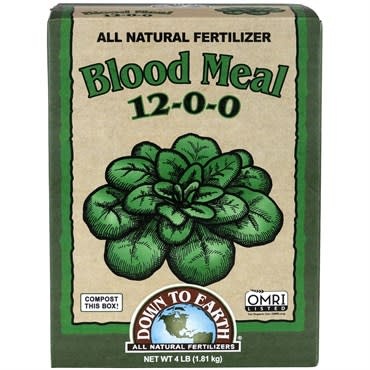Down To Earth DTE Blood Meal 4 LB