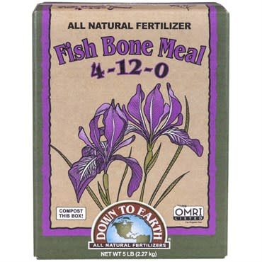 Down To Earth DTE Fish Bone Meal 5 LB