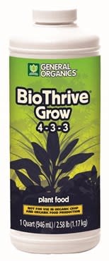 General Organics GO BioThrive Grow