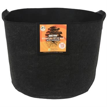 Gro Pro Gro Pro Essential Round Fabric Pots with Handles