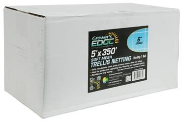Grower's Edge Grower's EdgeÂ® Soft Mesh 6" Square Trellis Netting