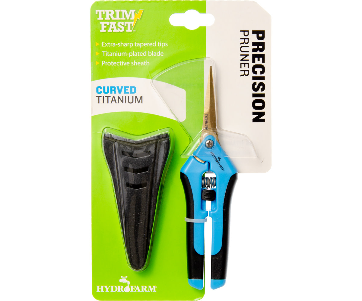 HydroFarm HydroFarm Scissors Curved Titanium