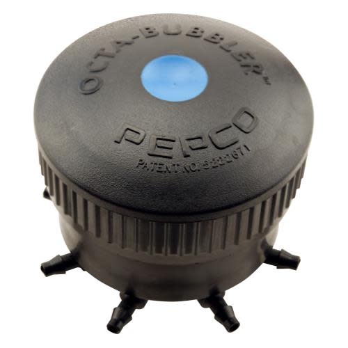 Jain Jain Irrigation Octa-Bubbler 2 GPH Per Outlet - Blue Low Flow Bubbler (10/Bag)