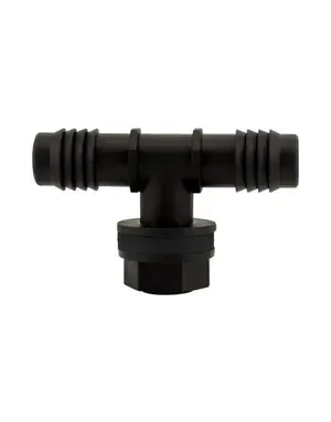 Hydro Flow HydroFlow Tee Fittin 3/4" Tub Outlet