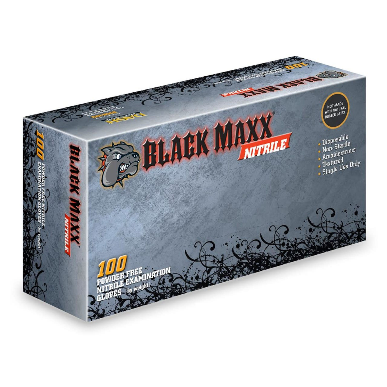 Black Maxx Nitrile Gloves