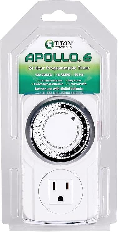 Titan Controls Timer Mechanical Apollo 6