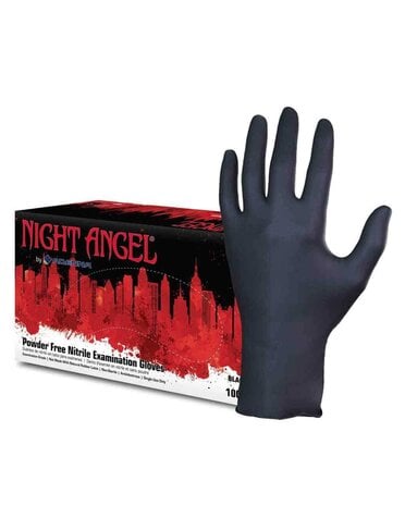 Nitrile Night Angel Gloves Medium