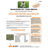 Meunerie Soucy M-22580-Moulée Brebis 16% - Cubée Mélassée 25 Kg