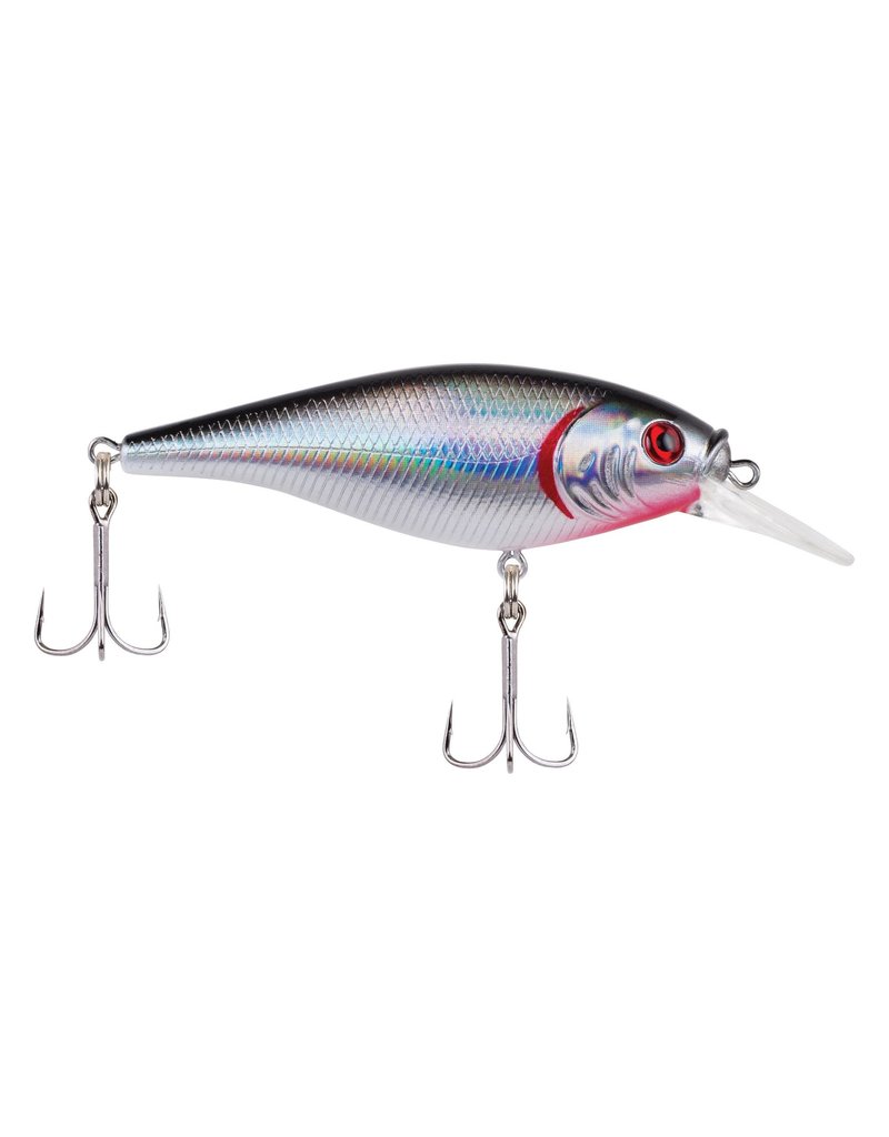 Berkley Flicker Shad 5 Shallow Black Silver 2-4'