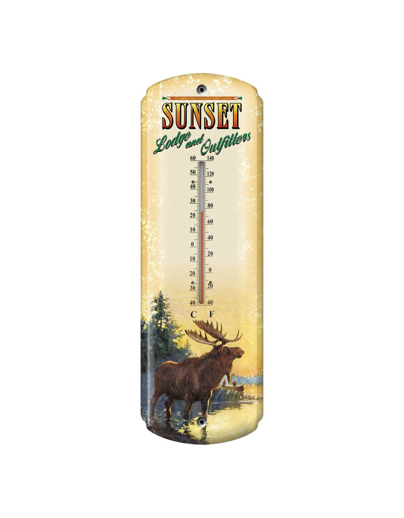 Rivers Edge Gifts Rivers Edge Thermometre Moose Sunset Lodge And Outfitters