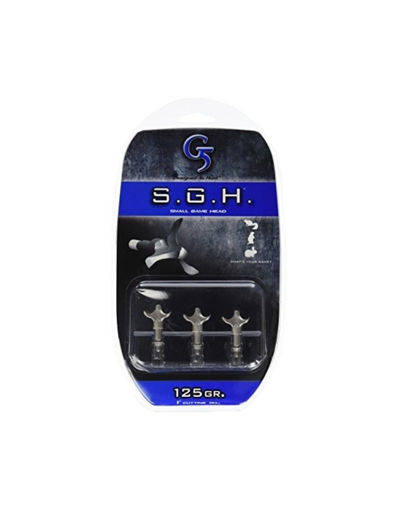 G5 Small Game Head 125Gr 3Pk