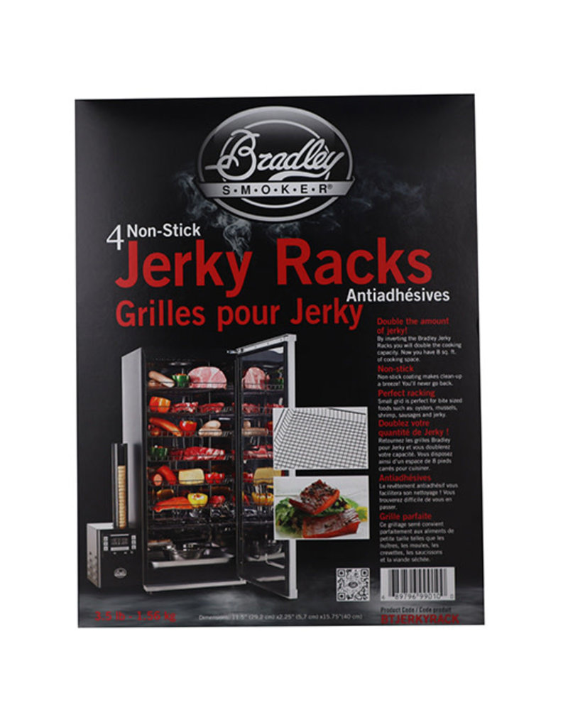 Bradley Smoker Grilles Pour Jerky 4/1 Pack