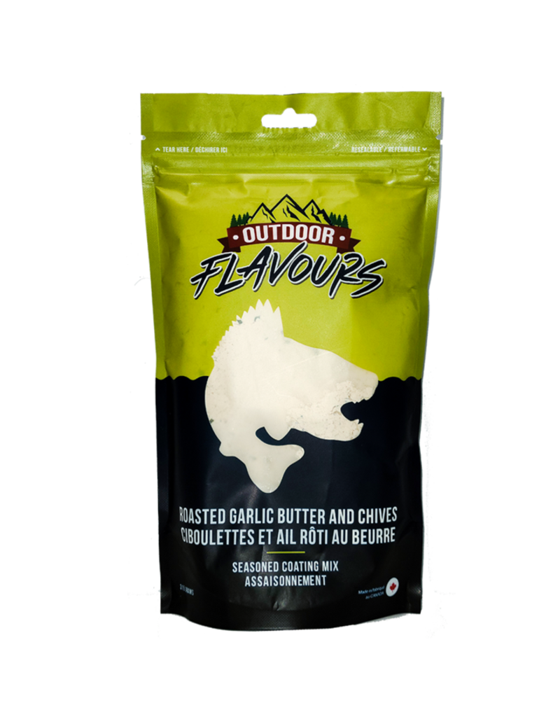 Outdoor Edge Assaisonnement/Panure Ciboulette Ail Roti au Beurre