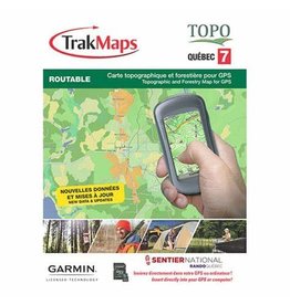 Trackmaps Trakmaps Topo Quebec 7