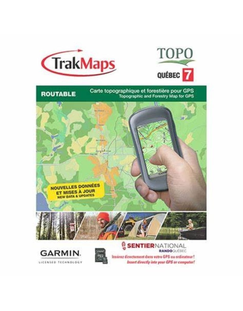 Trackmaps Trakmaps Topo Quebec 7
