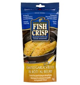 Fish Crisp Panure Ail Roti Au Beurre