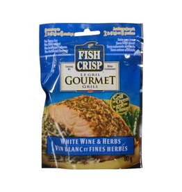 Fish Crisp Assaisonnement/Panure Le Grill Gourmet Vin Blanc Et Fines Herbes