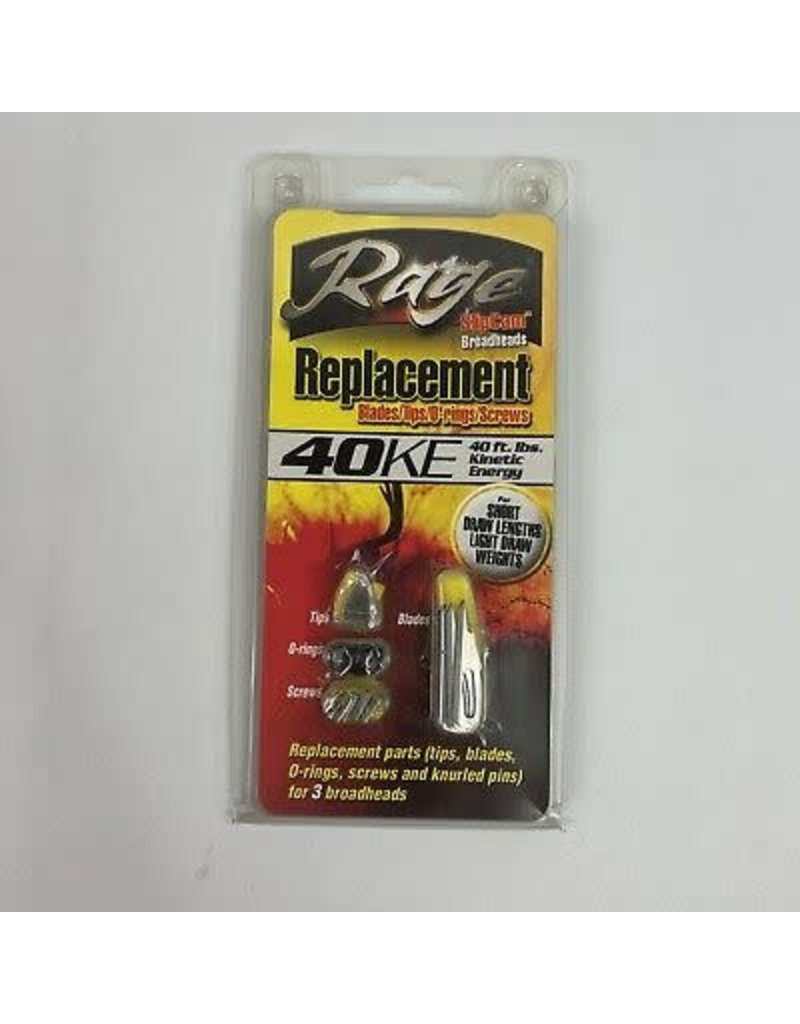 Rage Rage Replacement Blades/Tips/Orings/Screws