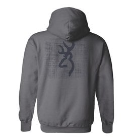 Browning Hoodie Cross Hatch Buckmark