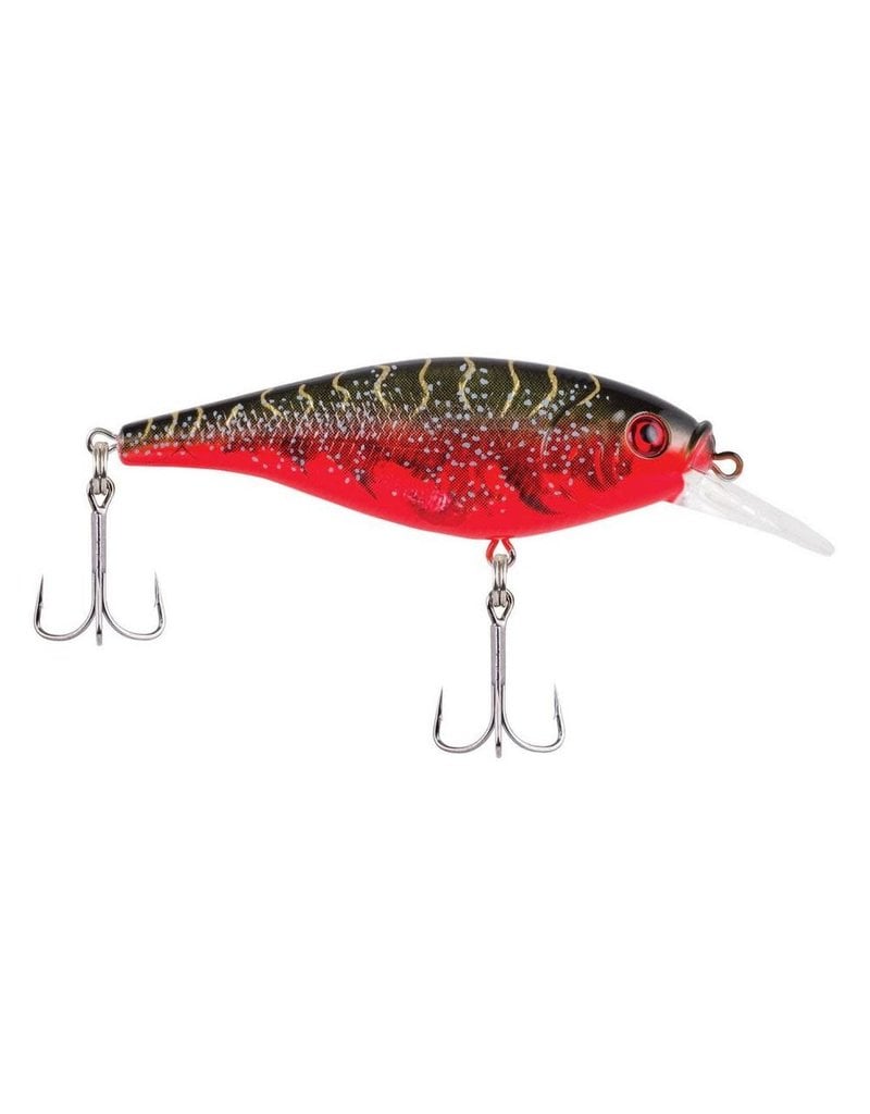 Berkley Flicker Shad 7 Shallow Red Tiger 3-6'