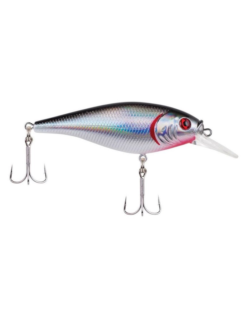 Flicker Shad 7 Shallow Black Silver 3-6' - Zone Chasse et Pêche