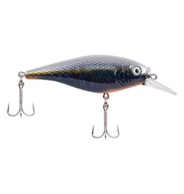 Berkley Flicker Shad 5 Shallow  Slick Black Pearl 2-4'