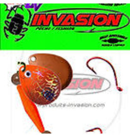 Invasion Harnais Flotteur #3 Orange Et Brun (Holo. Or)