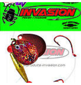 Invasion Harnais Flotteur #4 Iridescent Rouge (Holo. Or)