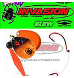 Invasion Harnais Flotteur #4 Glow Orange Et Noir (Holo. Or)