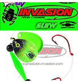 Invasion Harnais Flotteur #4 Glow Vert Et Noir (Holo. Or)