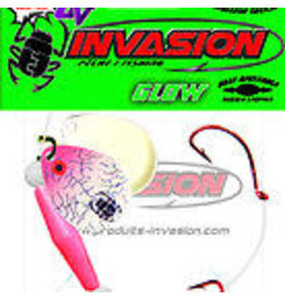 Invasion Harnais Flotteur #4 Glow Rose Et Blanc (Holo. Argent)