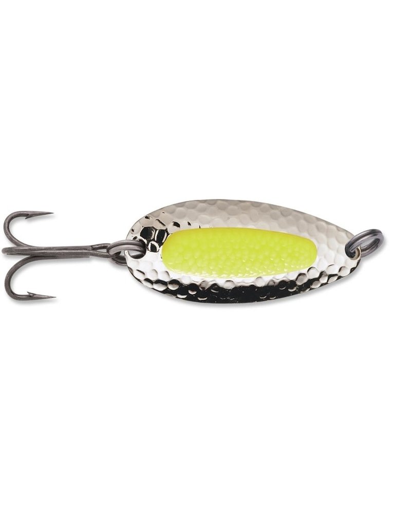 Blue Fox Pixee Spoon 7/8 Nickle Plated Fluo. Yellow Insert