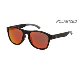 Ryders Eyewear Lunette de Soleil Bourbon Rouge et Noir