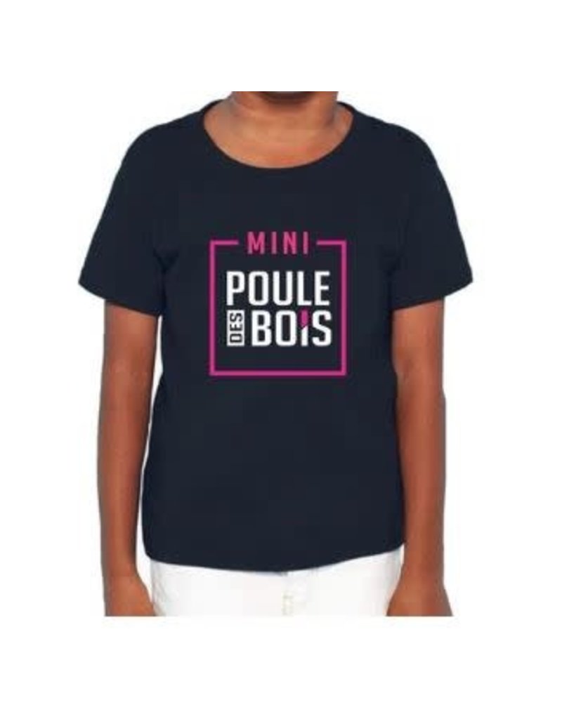 Poule des Bois T-Shirt Mini Poule Noir