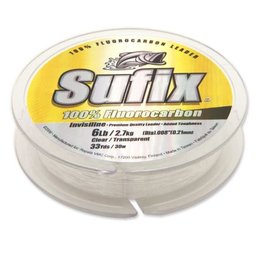 Sufix Fil À Pêche InvisiLine Fluorocarbon Leader