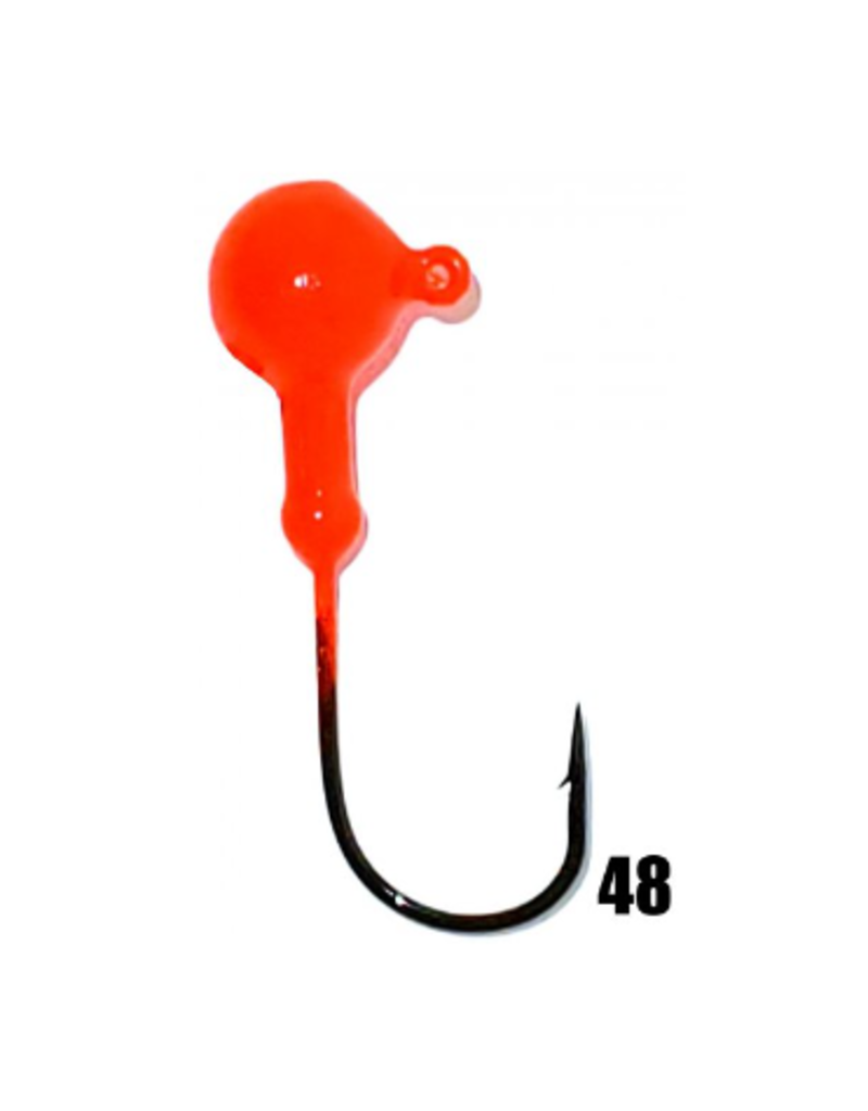 Jig-A-Jo Tête de Plomb Ronde 1/8 Oz