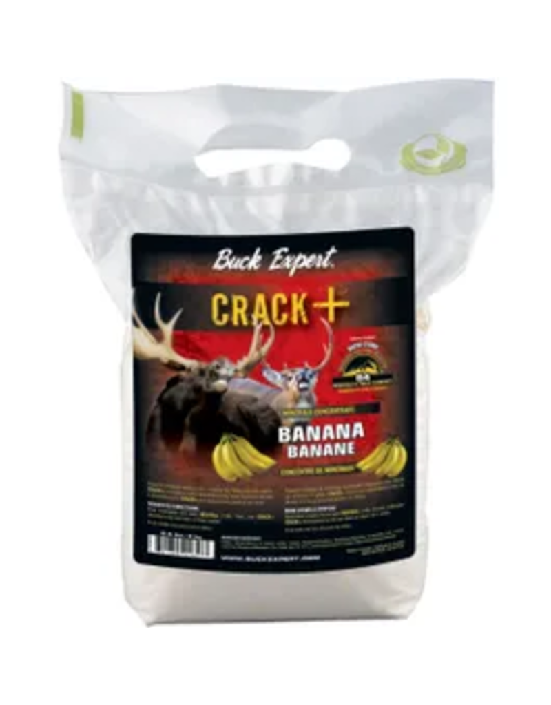 Buck Expert Crack+/ Mélange de minéraux Banane 3Kg Orignal/Chevreuil