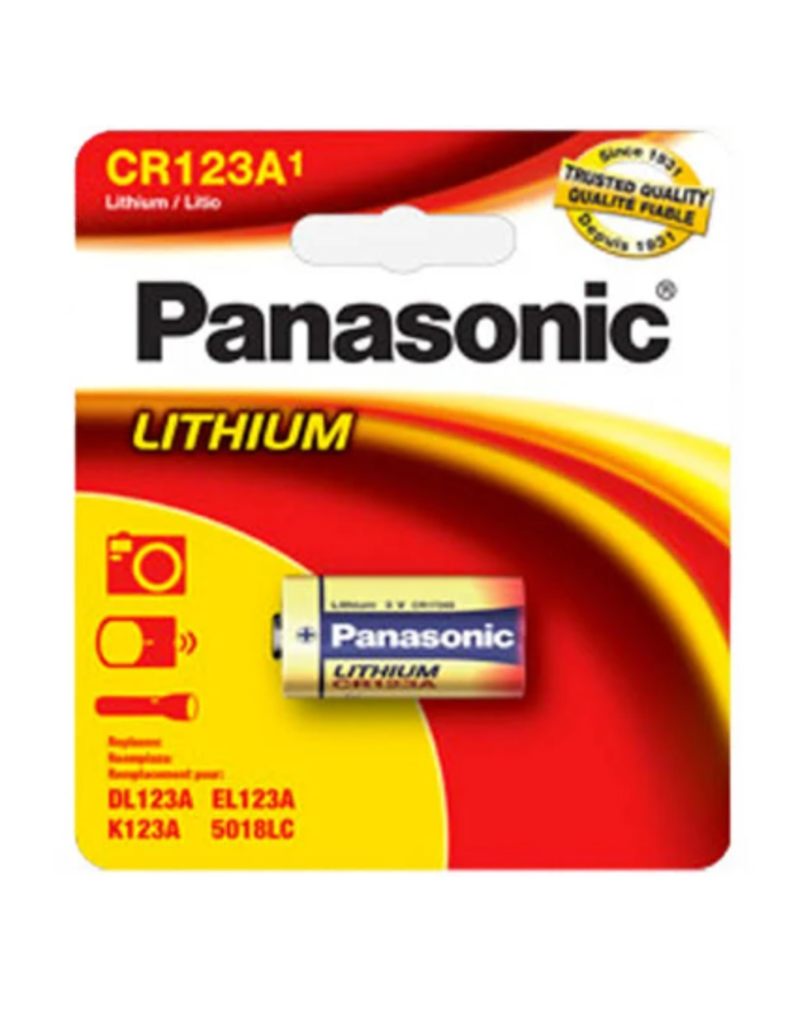 Panasonic Batterie CR-123A-1BP