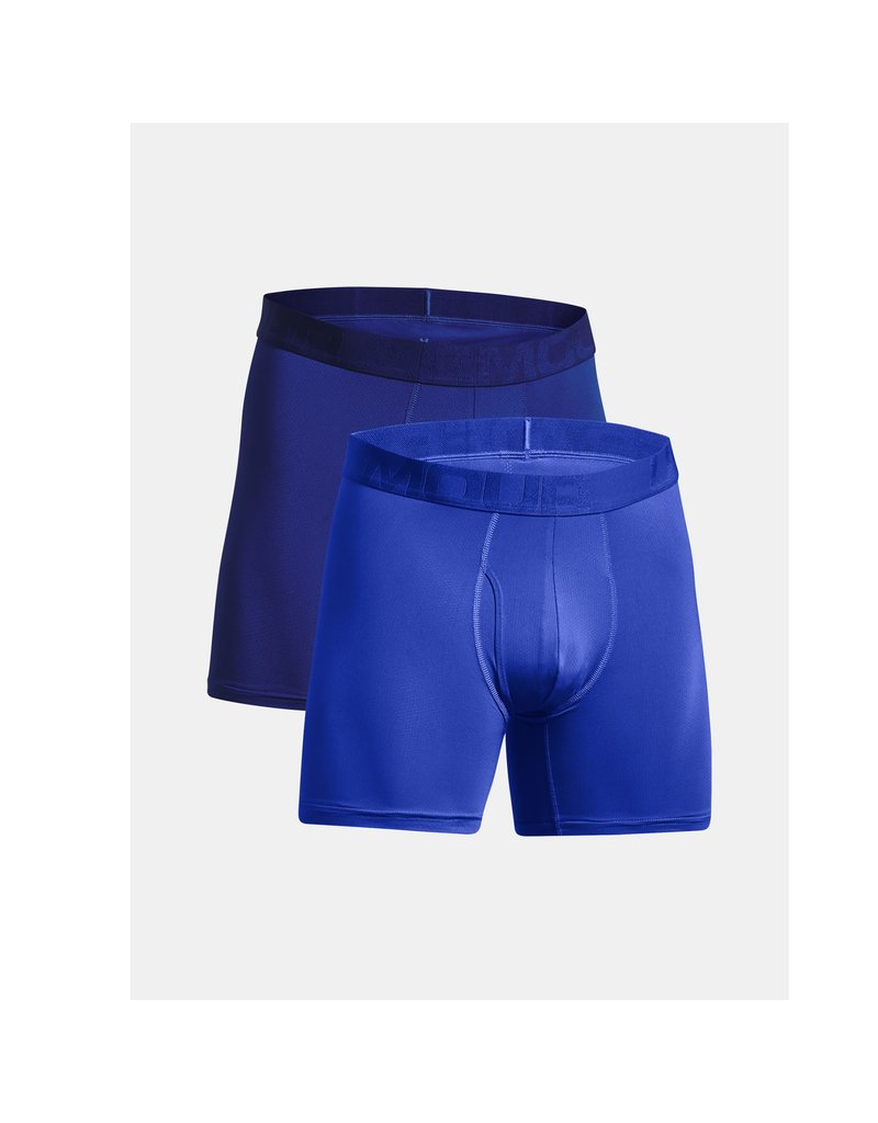 Under Armour Boxer UA Tech 15 cm Couleur Unie Pour Homme Lot de 2