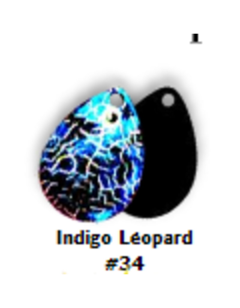 Invasion Harnais Flotteur #3 Leopard Indigo (Holo. Argent)