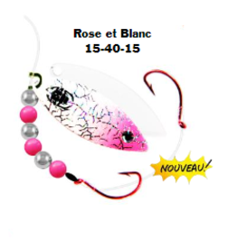 Invasion Harnais (Rose/Blanc)