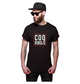 Poule des Bois T-Shirt Manches Courtes Logo Rouge Coq Des Bois