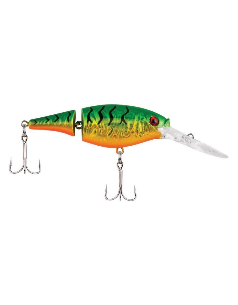 Berkley Flicker Shad 5 Jointed Slick Firetiger 5-7'